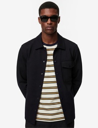 Regular Fit Viskon Karışımlı Kapaklı Cepli Klasik Yaka Uzun Kollu Gömlek