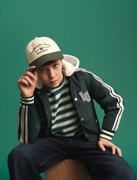 Beli Ayarlanabilir Lastikli Pamuklu Cepli Denim Pantolon