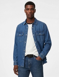 Pamuklu Normal Bel Straight Fit Jean Pantolon - Mark Jean