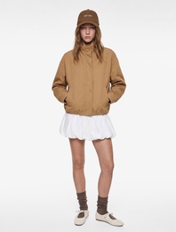 Regular Fit Uzun Kollu Klasik Yaka Crop Ceket