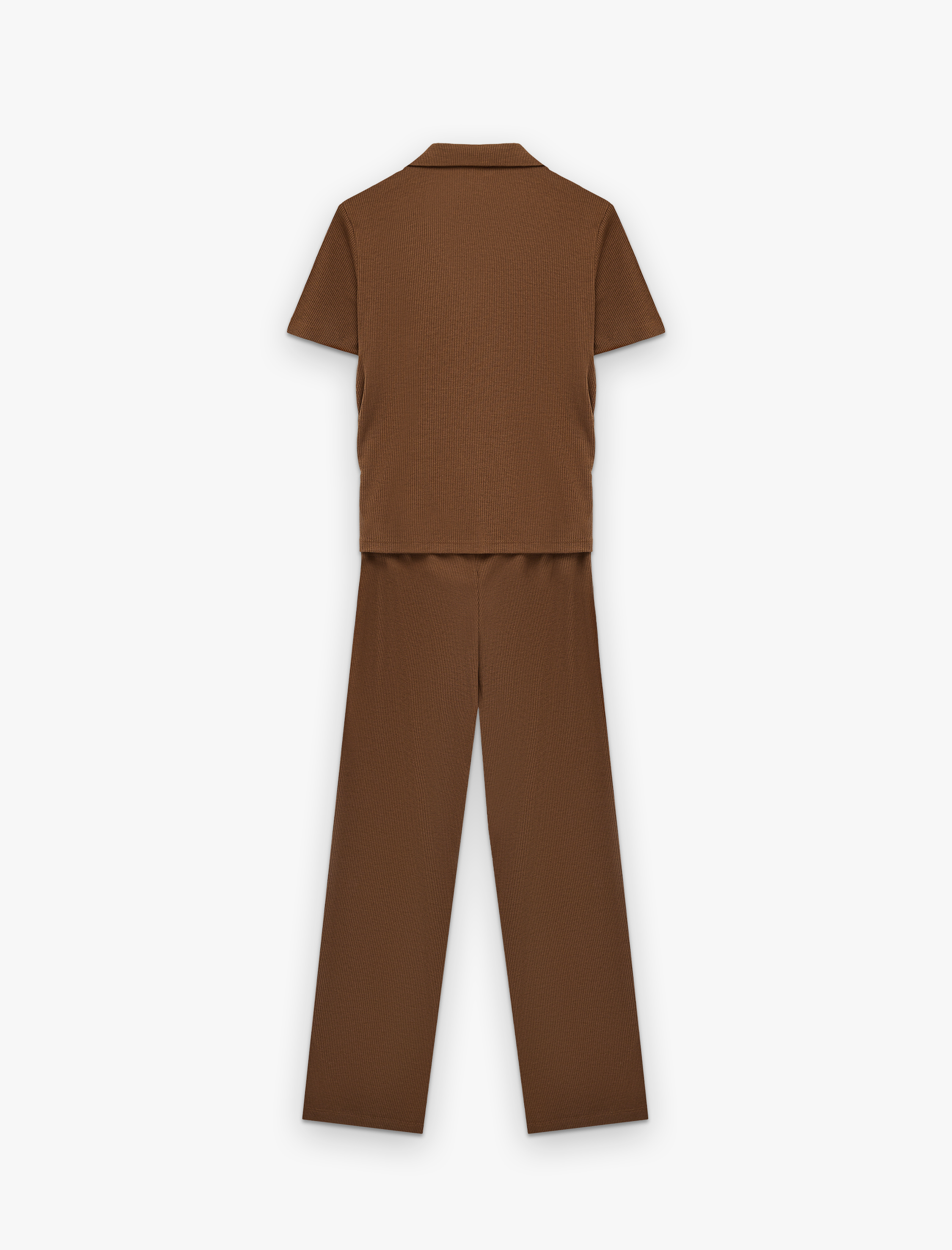   Viskon Karışımlı Rahat Kesim Pijama Takımı