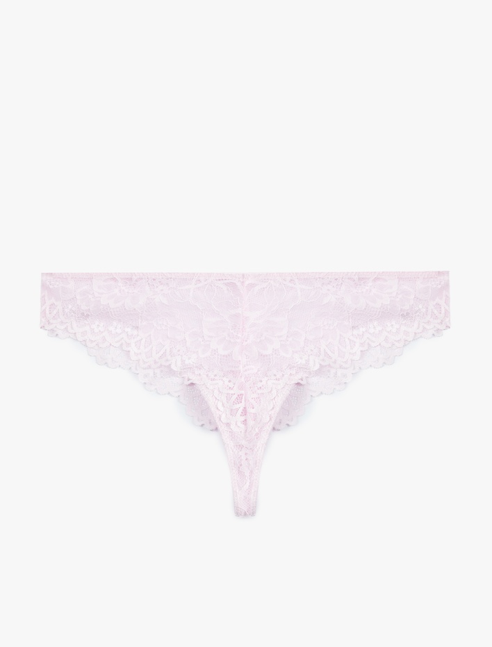  Rahat Kalıp Dantelli Brazilian Külot