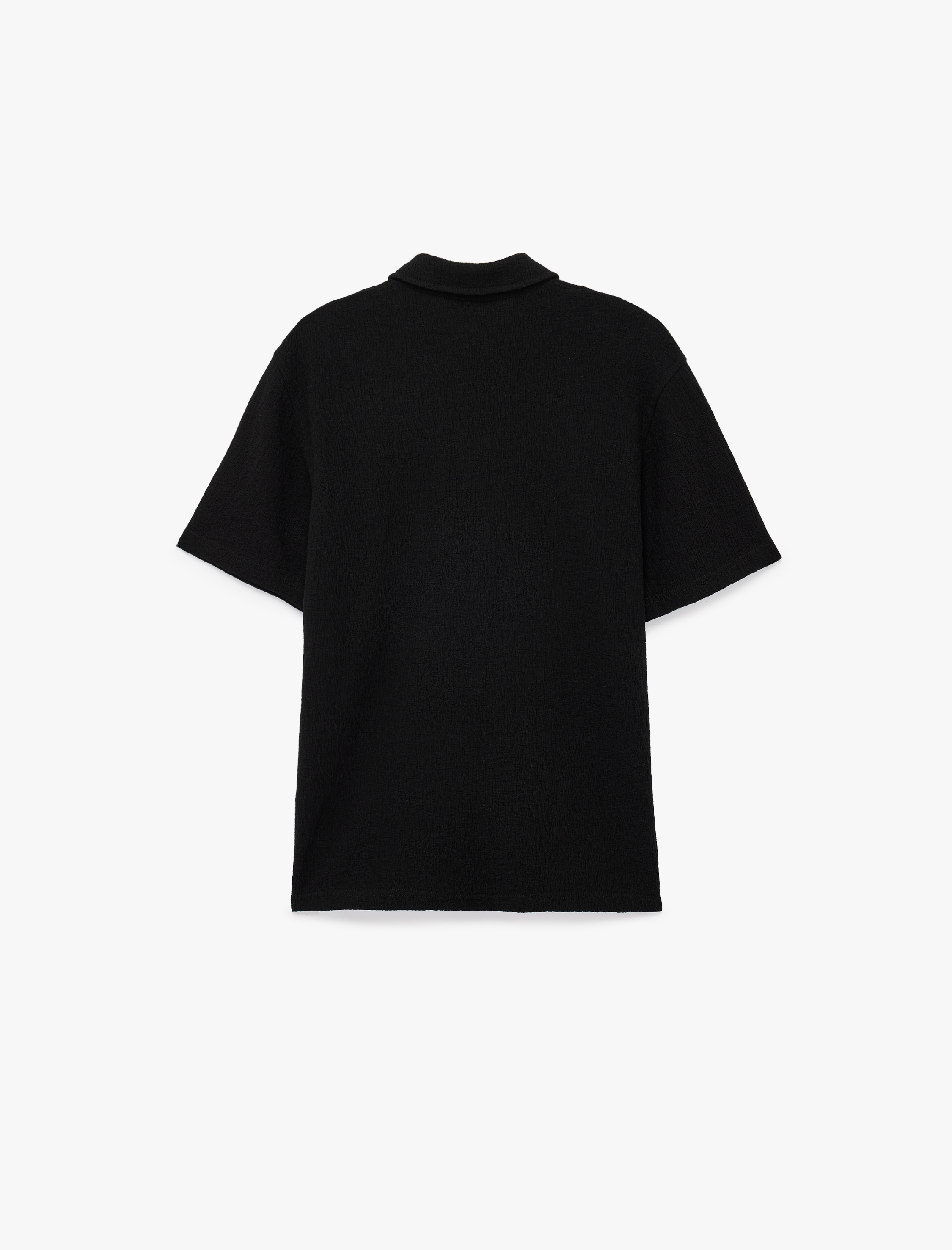   Regular Fit Kısa Kollu Düğmeli Polo Yaka Tişört