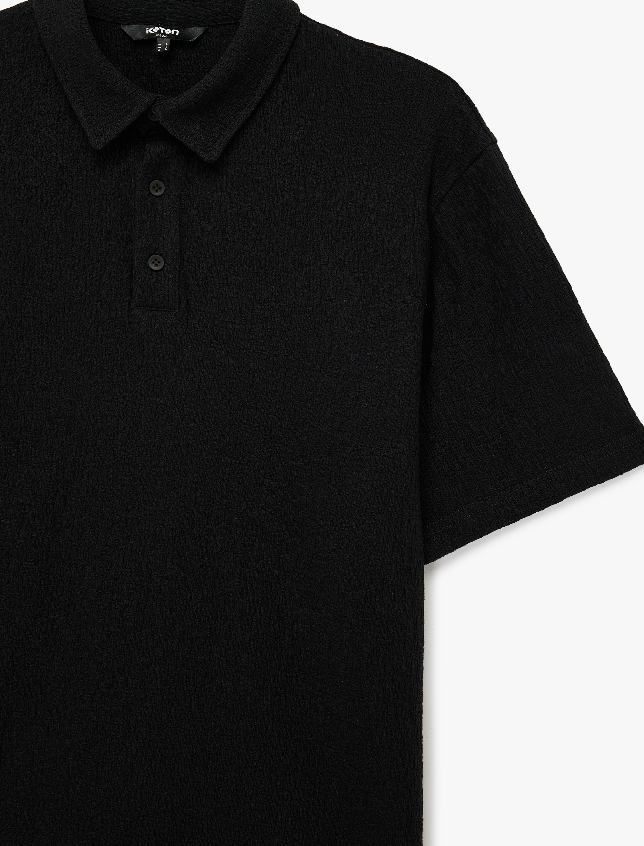   Regular Fit Kısa Kollu Düğmeli Polo Yaka Tişört