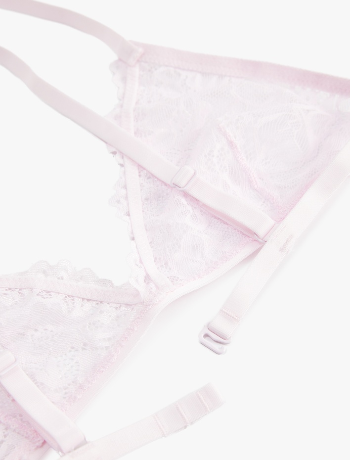  Rahat Kalıp Dolgusuz Balensiz Dantelli Sütyen