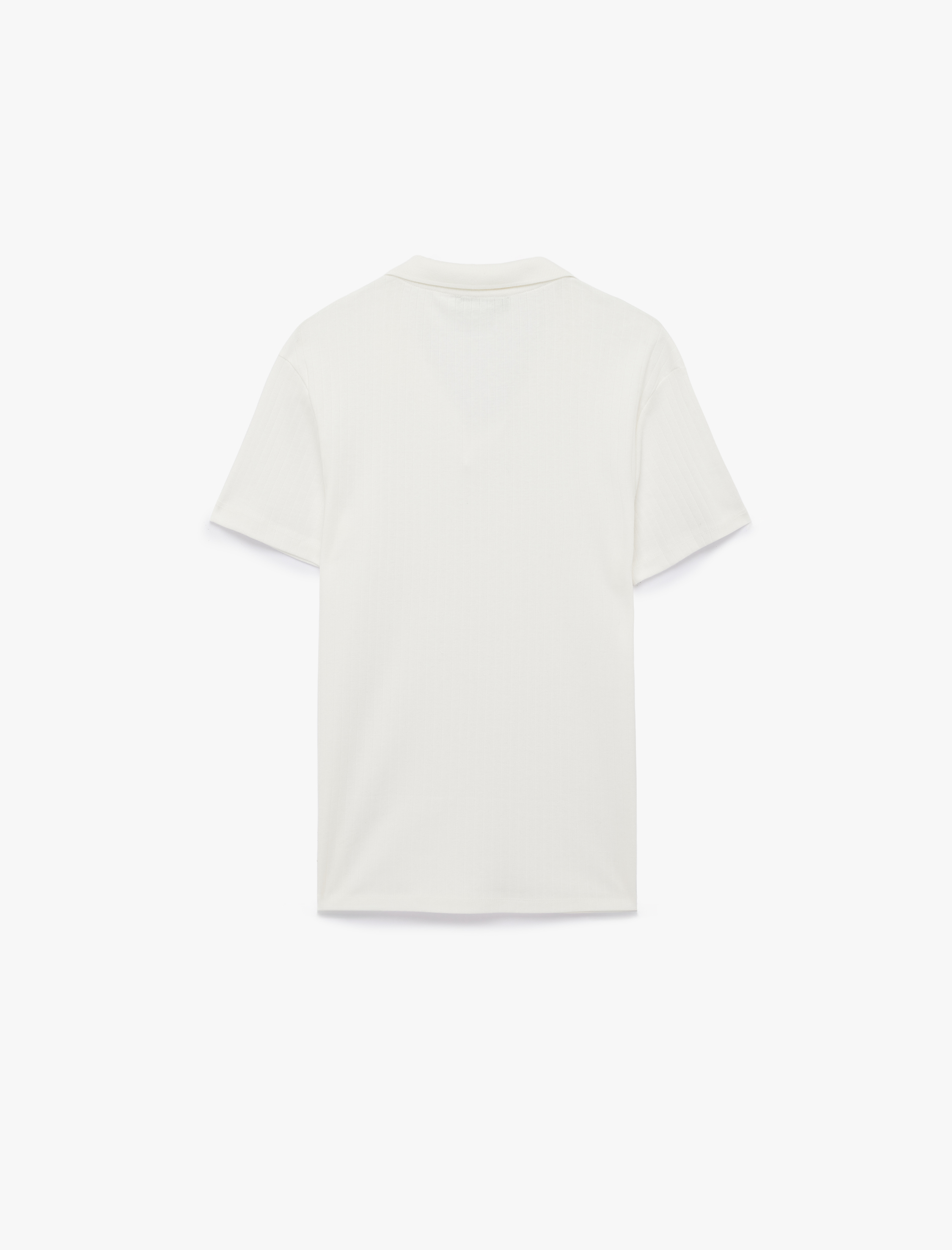   Kısa Kollu Pamuklu Slim Fit Polo Yaka Tişört