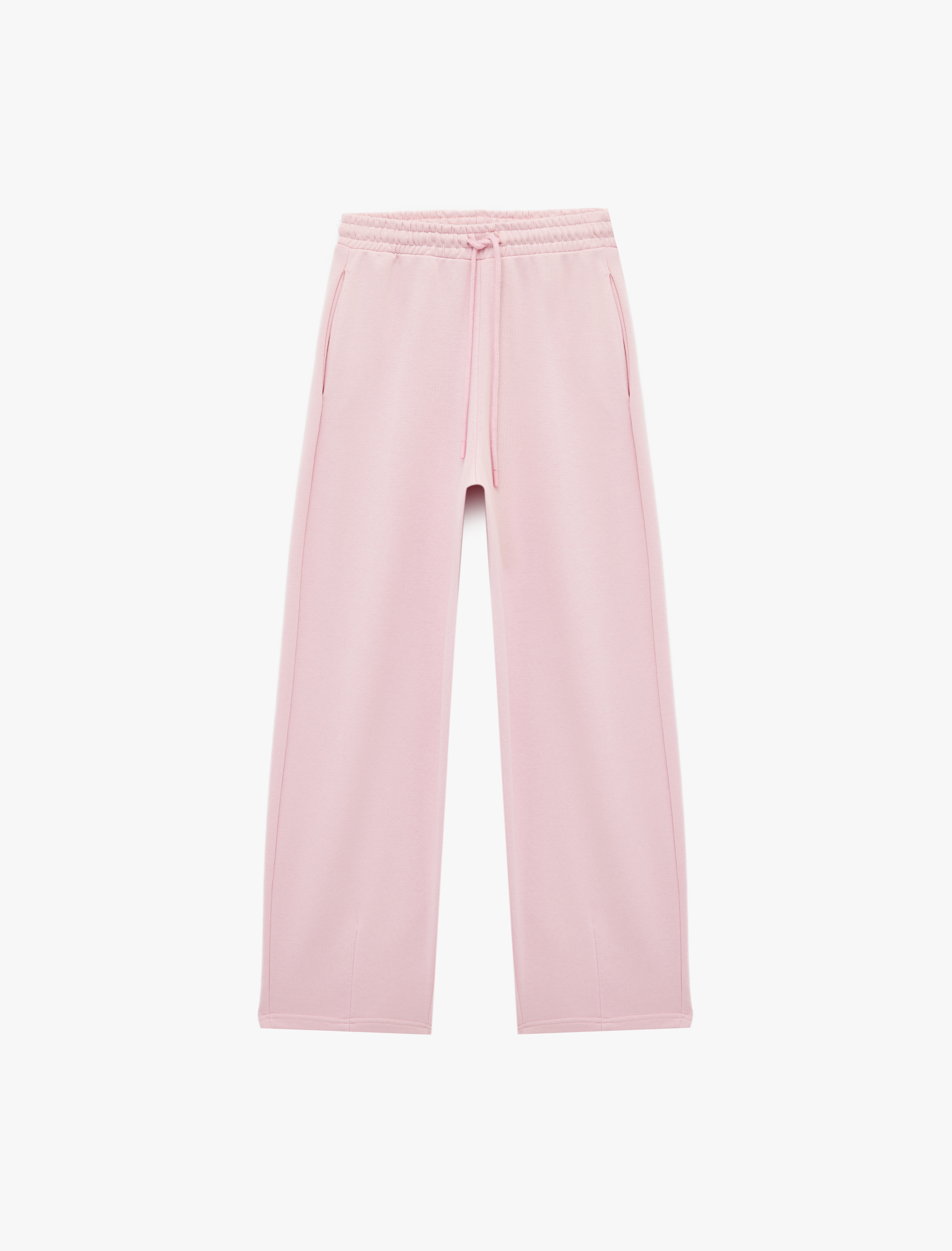   Cepli Beli Bağcıklı Oversize Eşofman Altı