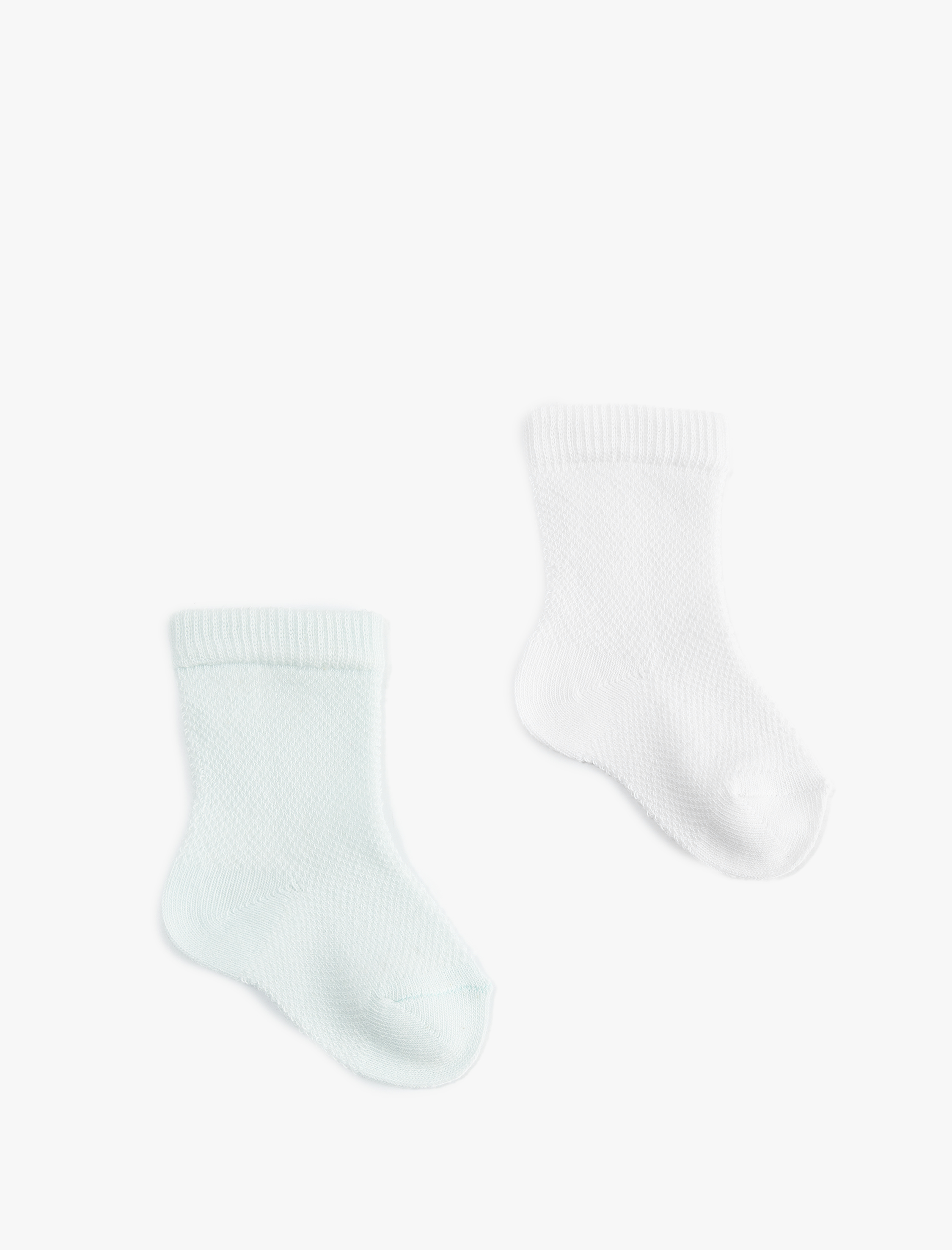  Erkek Bebek Pamuklu 2'li Soket Çorap Seti