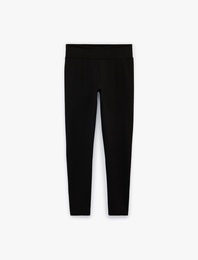 Yüksek Bel Slim Fit Spor Tayt