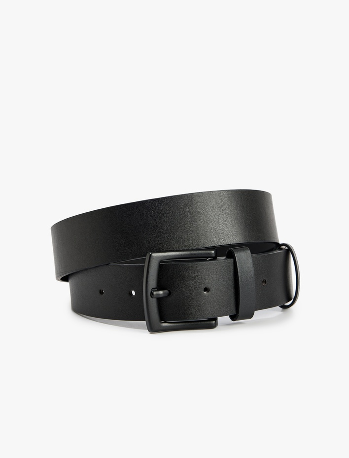 Erkek Tokalı Suni Deri Kemer