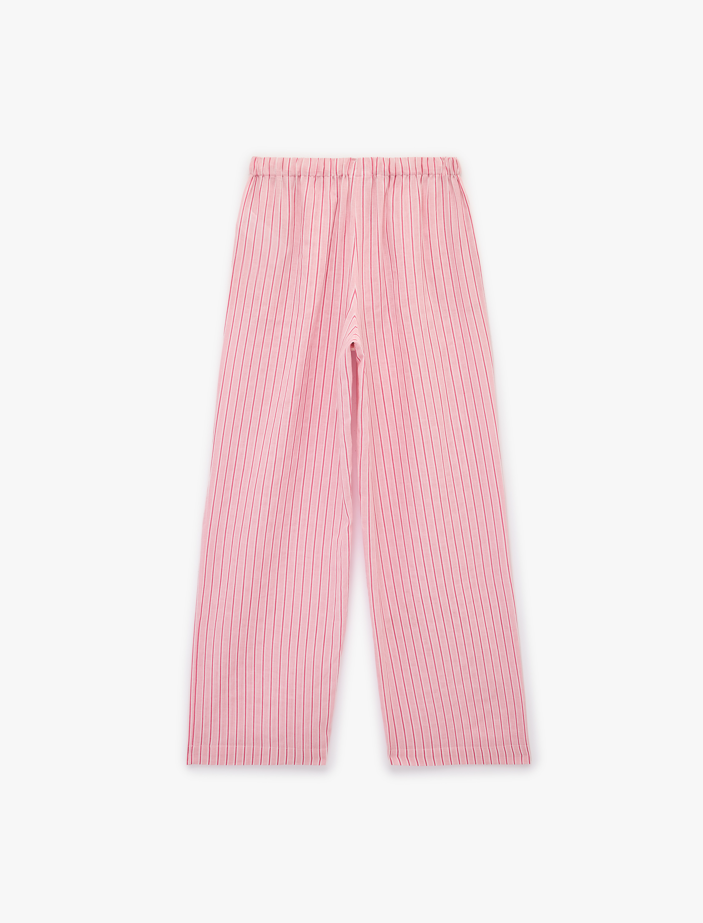   Pamuklu Rahat Kesim Çizgili Pijama Altı