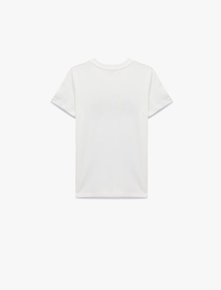 Erkek Çocuk Baskılı Kısa Kollu Bisiklet Yaka Pamuklu Tişört