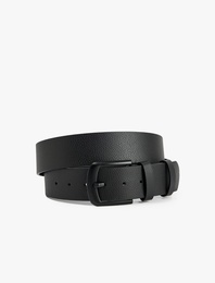 Tokalı Suni Deri Kemer