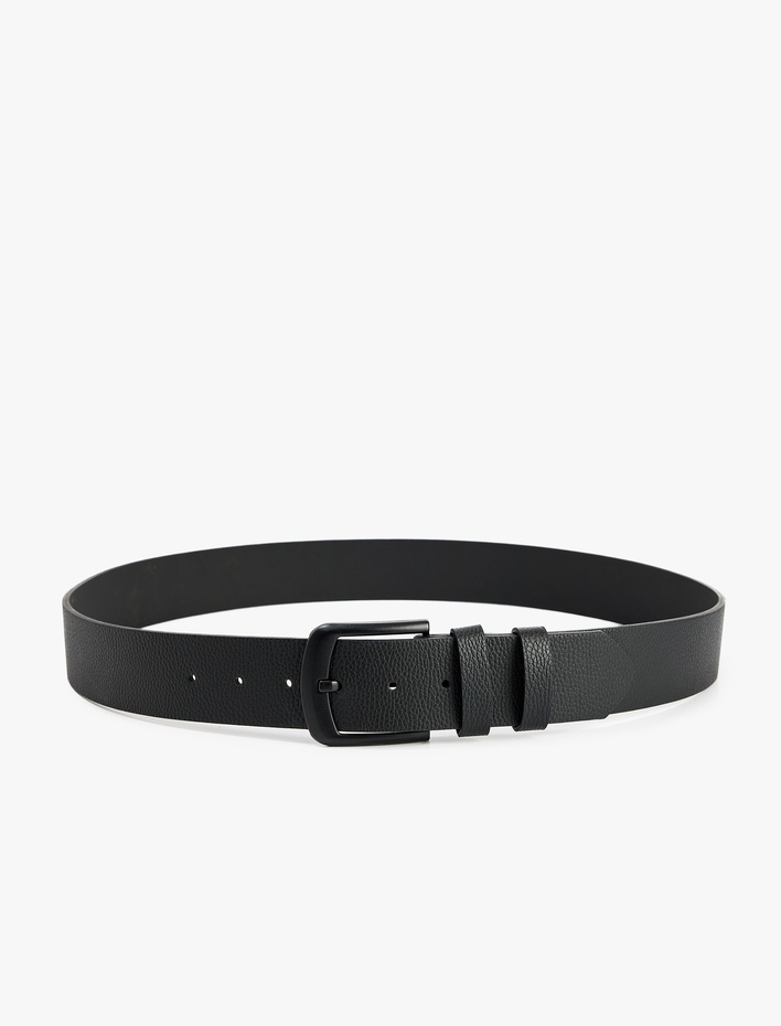 Erkek Tokalı Suni Deri Kemer