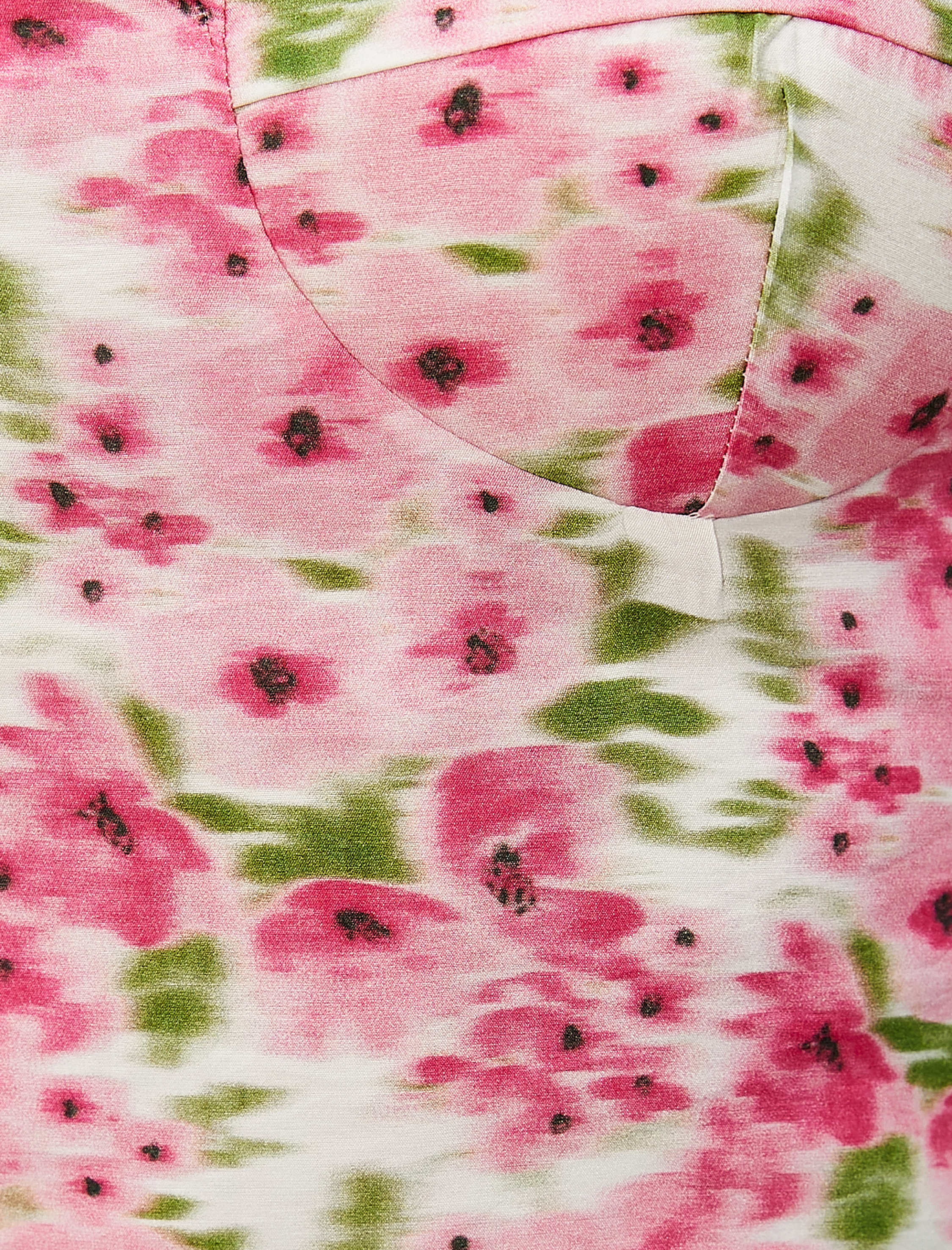   Crop Çiçekli Büstiyer Askılı