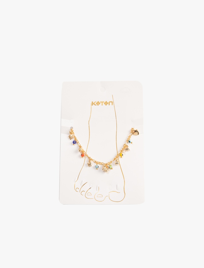 Kadın Boncuklu Halhal