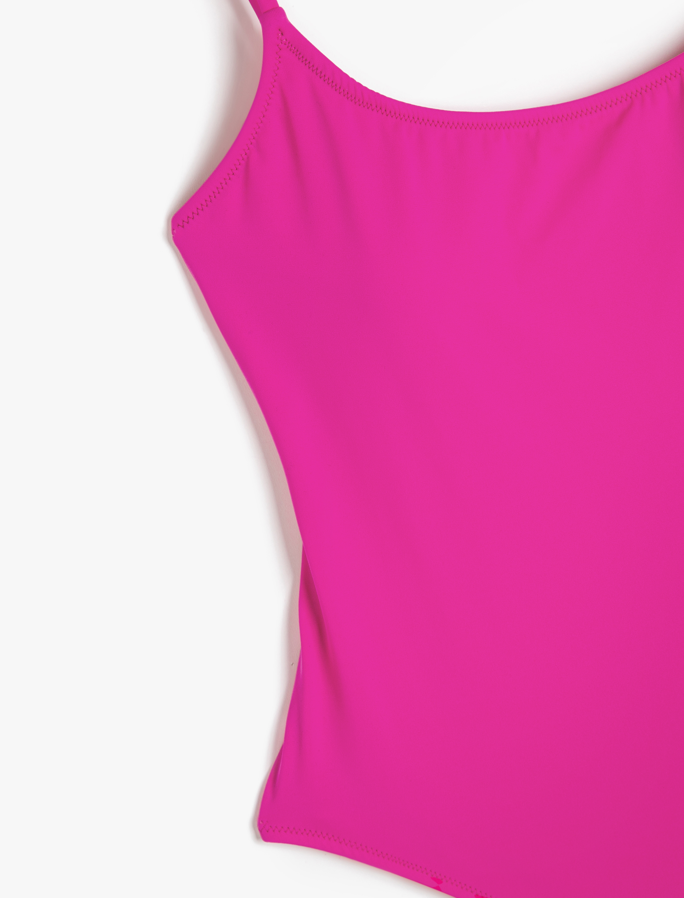   Basic Mayo İnce Askılı U Yaka Slim Fit