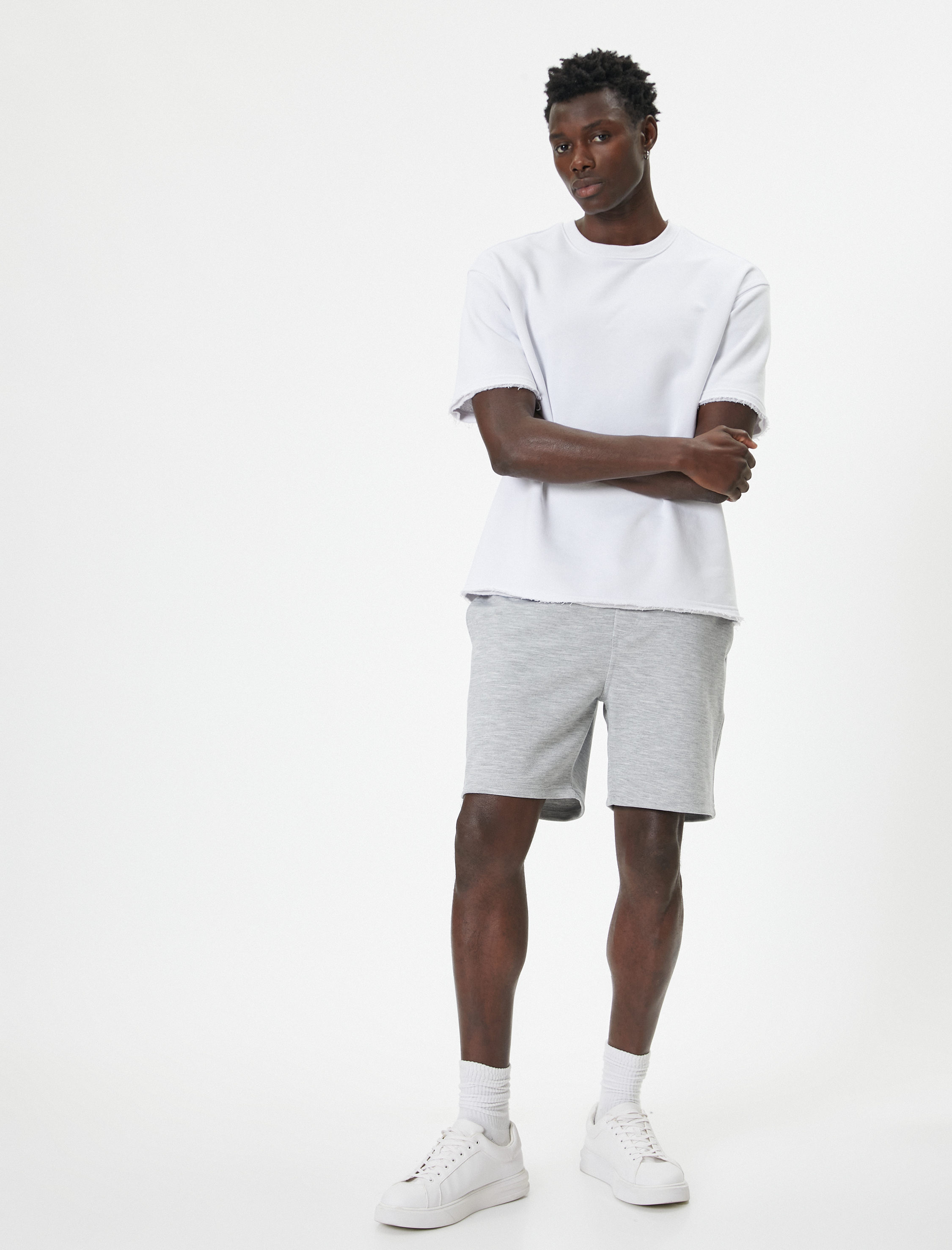   Şort Cep Detaylı Pamuklu