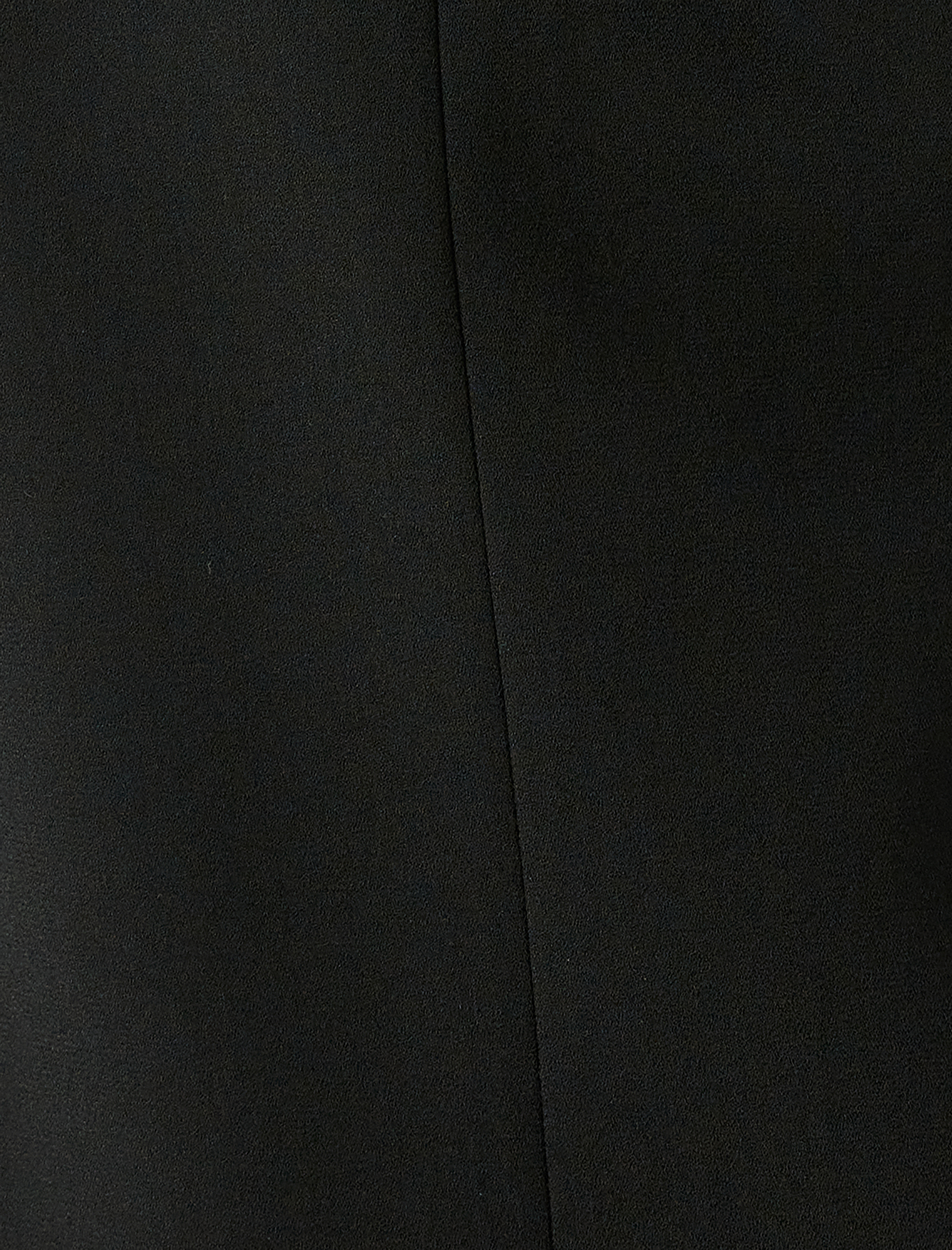   Krep Kumaş Yanları Bağlamalı Kruvaze Uzun Yelek