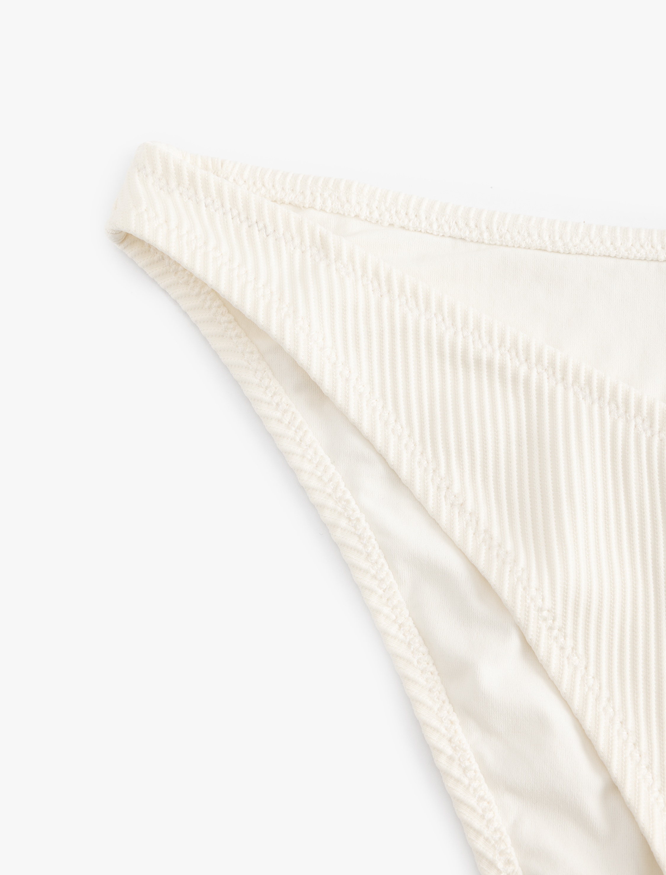   Dokulu Fitilli Yüksek Bel Slip Bikini Altı