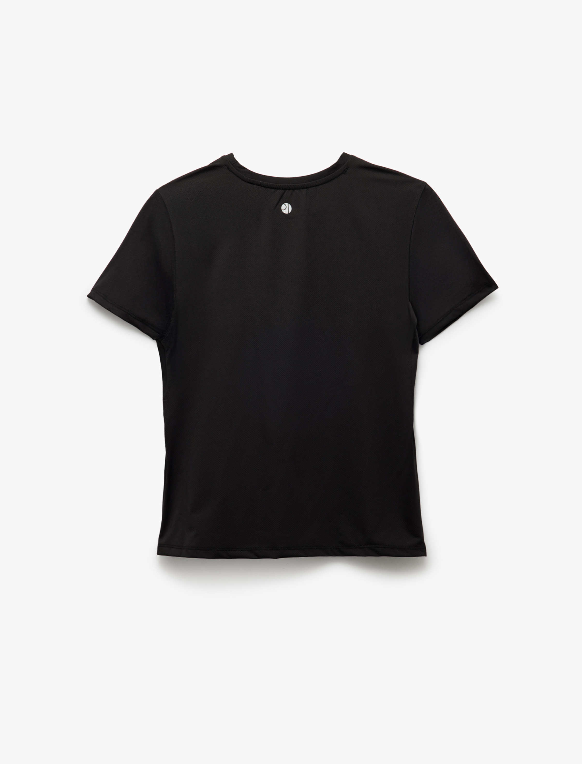   Bisiklet Yaka Kısa Kollu Slim Fit Spor Tişört