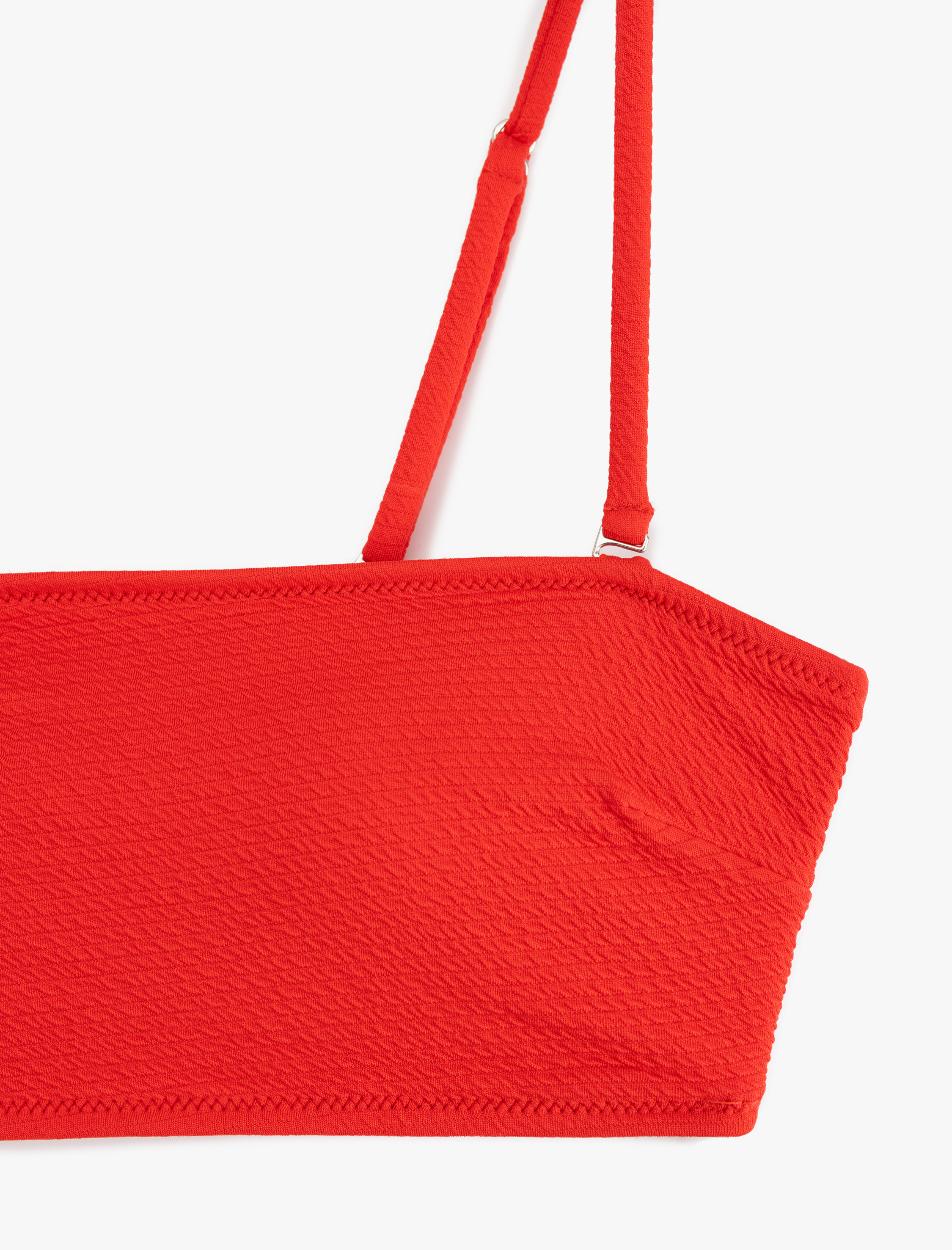   Hafif Dolgulu Straplez Bikini Üstü