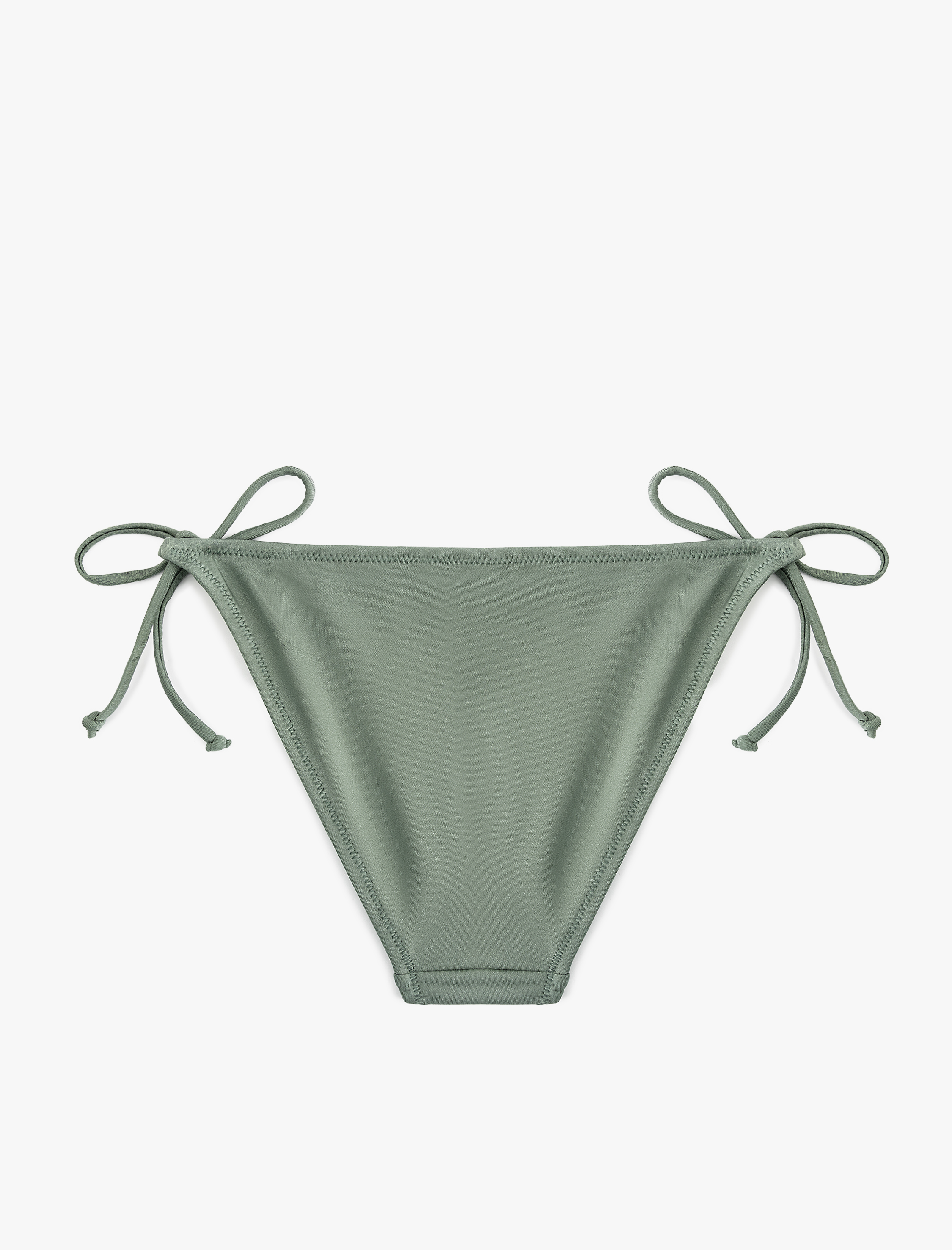   Parlak Yanları İpli Bikini Altı