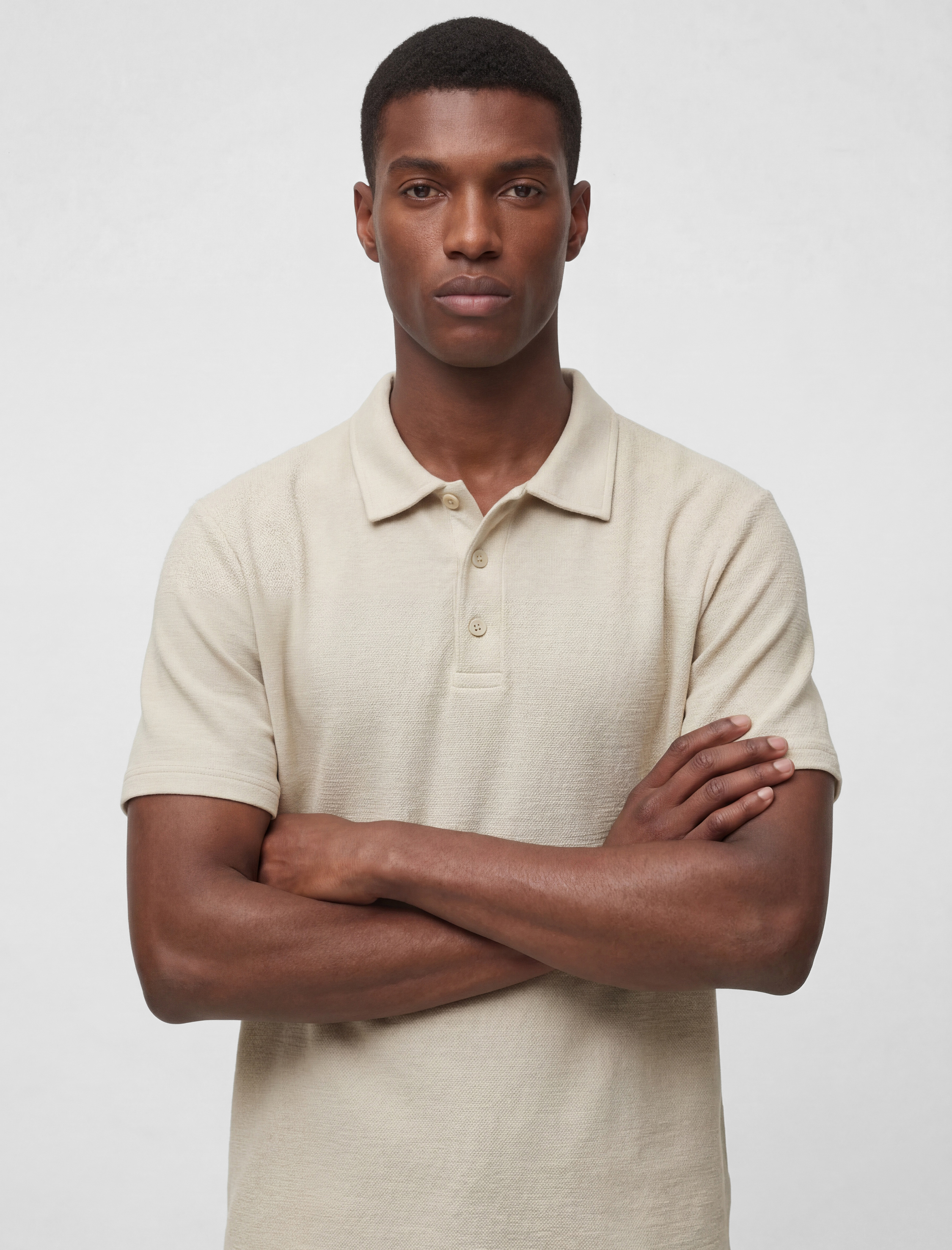   Regular Fit Kısa Kollu Düğmeli Polo Yaka Tişört