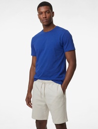 Straight Fit Cepli Beli Bağcıklı Spor Şort