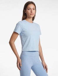 Pamuklu Slim Fit Kısa Kollu Bisiklet Yaka Spor Tişört