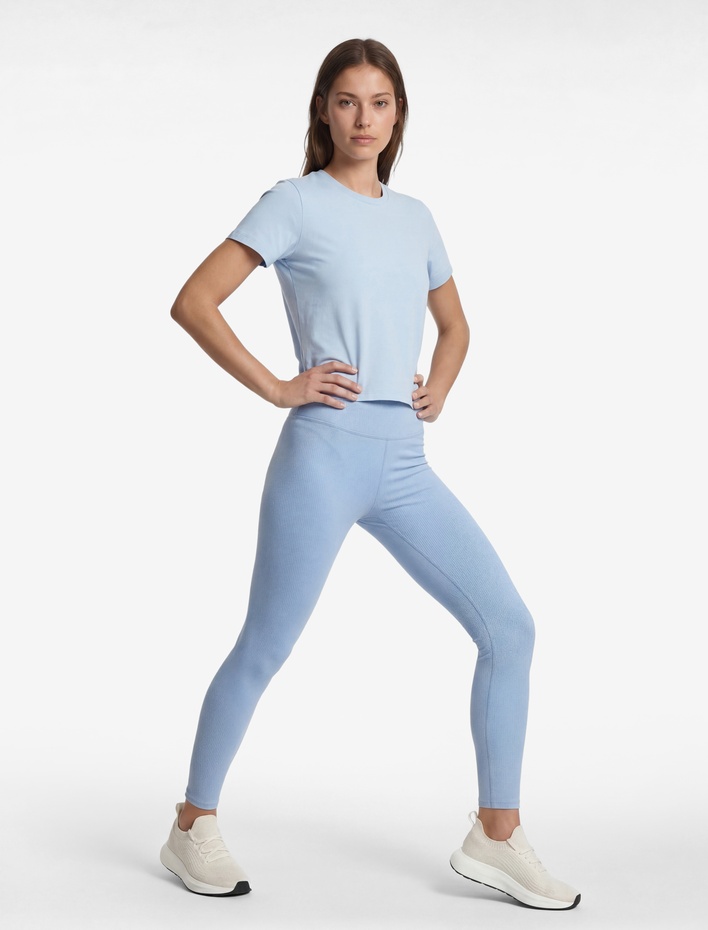  Pamuklu Slim Fit Kısa Kollu Bisiklet Yaka Spor Tişört