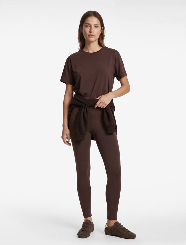  Rahat Kalıp Kısa Kollu Bisiklet Yaka Spor Tişört