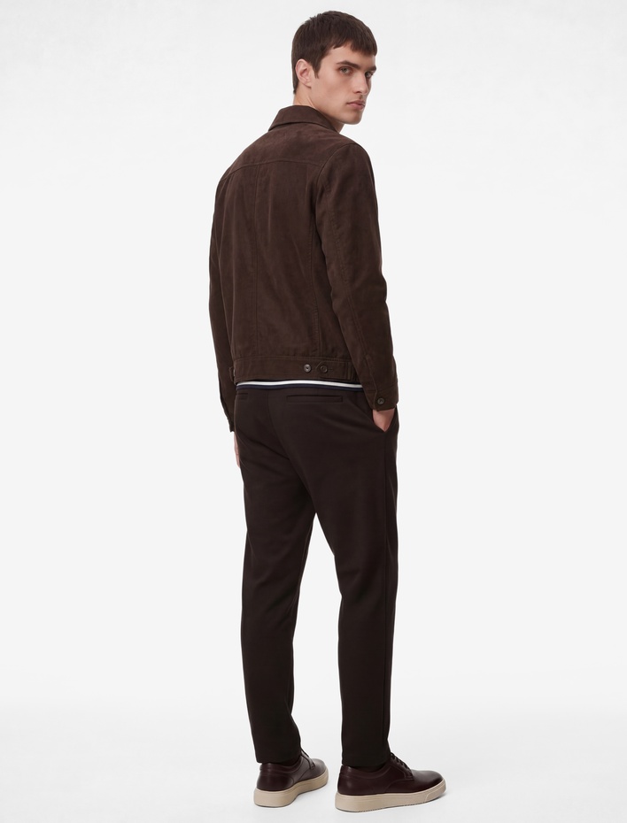  Regular Fit Düğmeli Cepli Duble Paça Pantolon