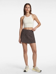 Slim Fit Yüksek Bel Şort Etek