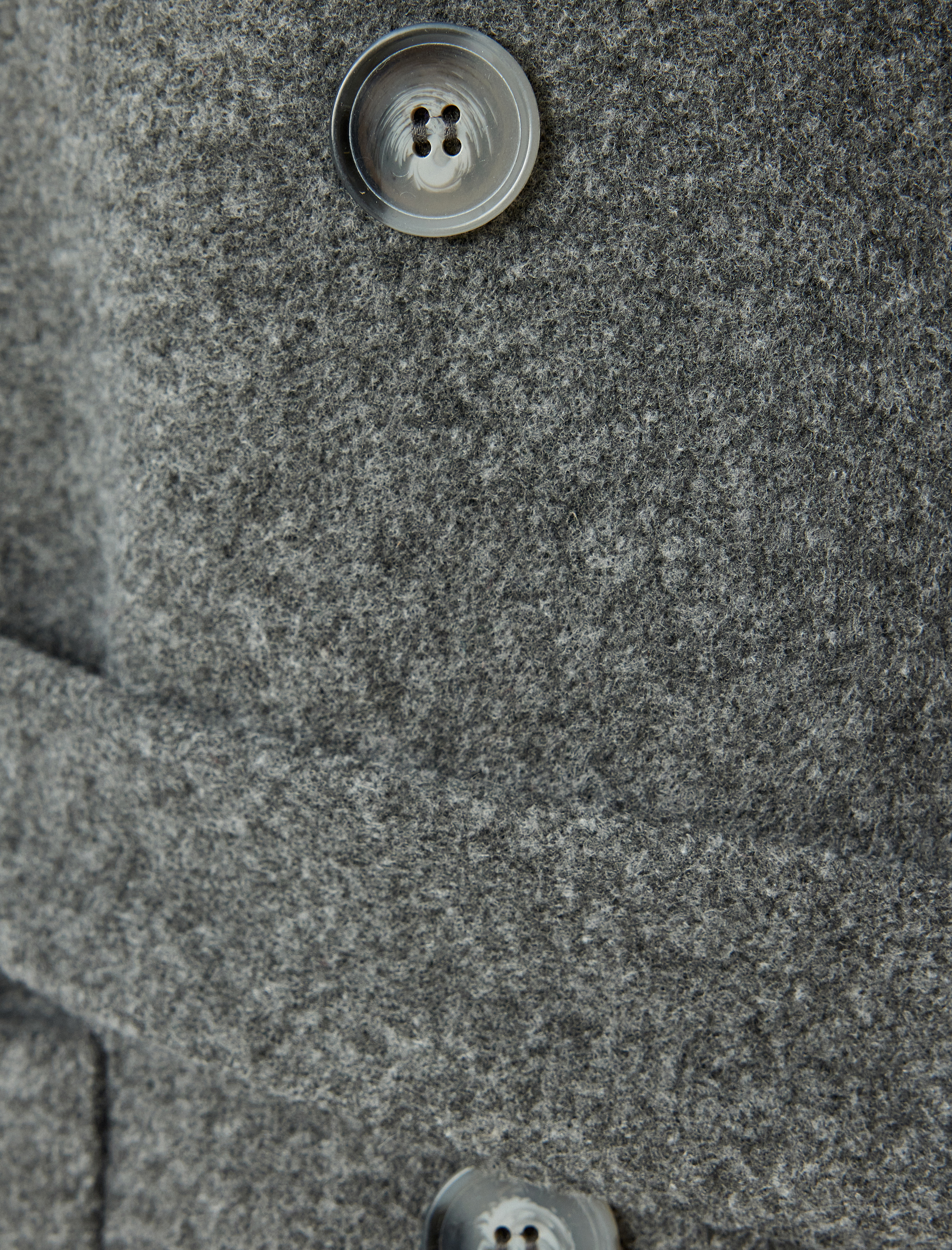   Kuşak Detaylı Cepli Düğmeli Kruvaze Ekstra Uzun Kaşe Kaban