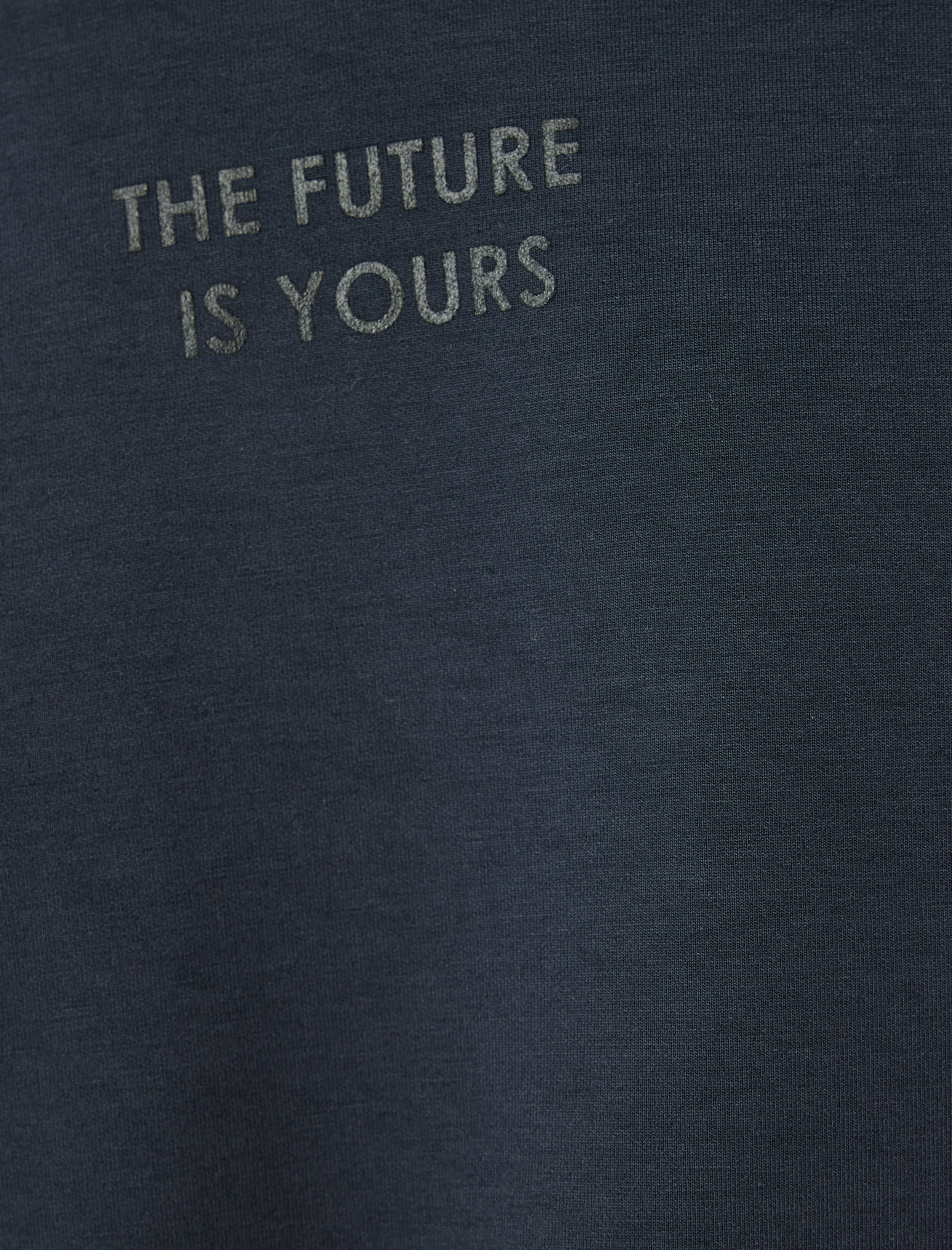   Kapüşonlu Bol Kalıp Slogan Baskılı Modal Karışımlı Spor Sweatshirt