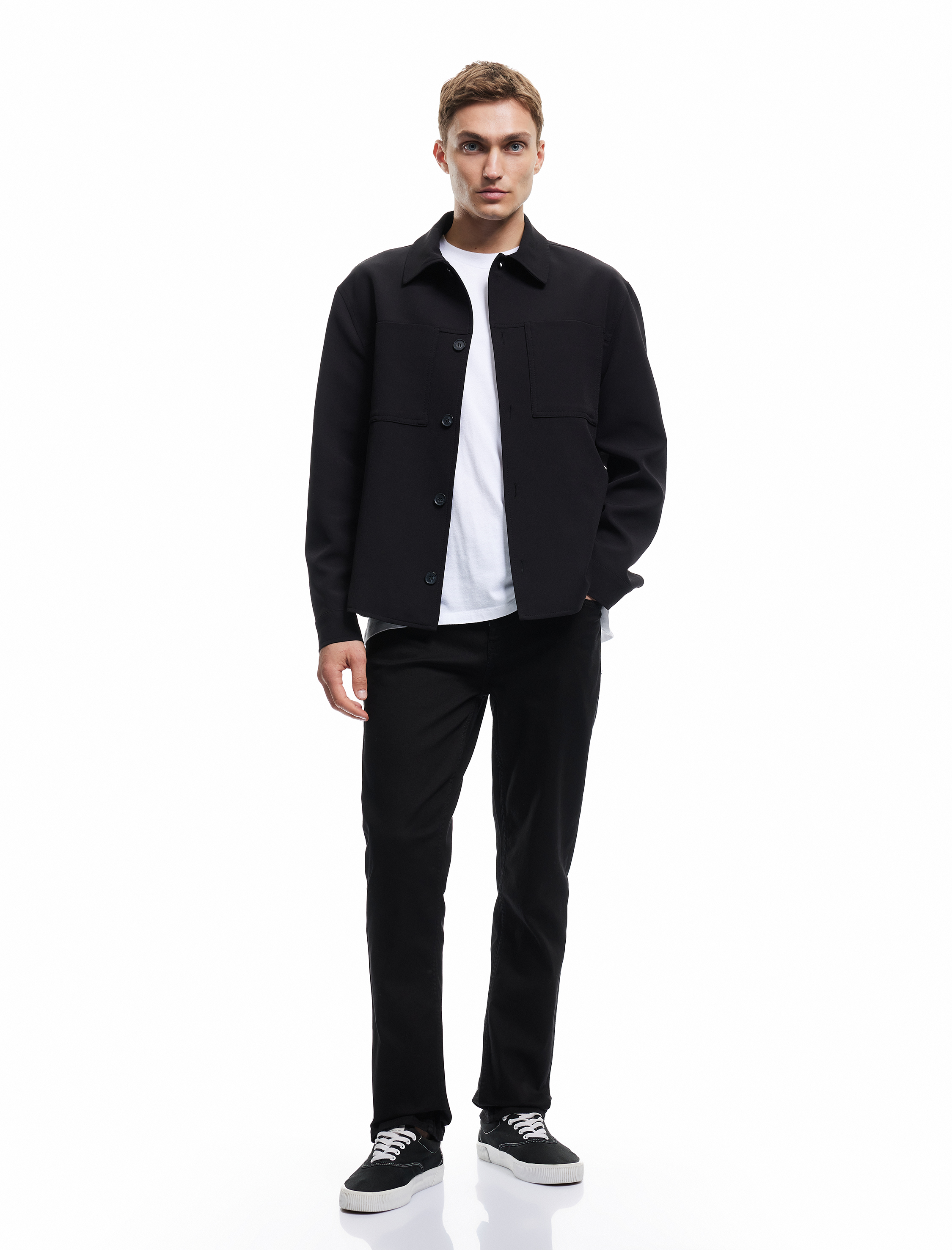   Düğme Detaylı Straight Fit Kot Pantolon - Mark Jean