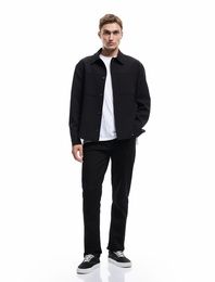 Düğme Detaylı Straight Fit Kot Pantolon - Mark Jean