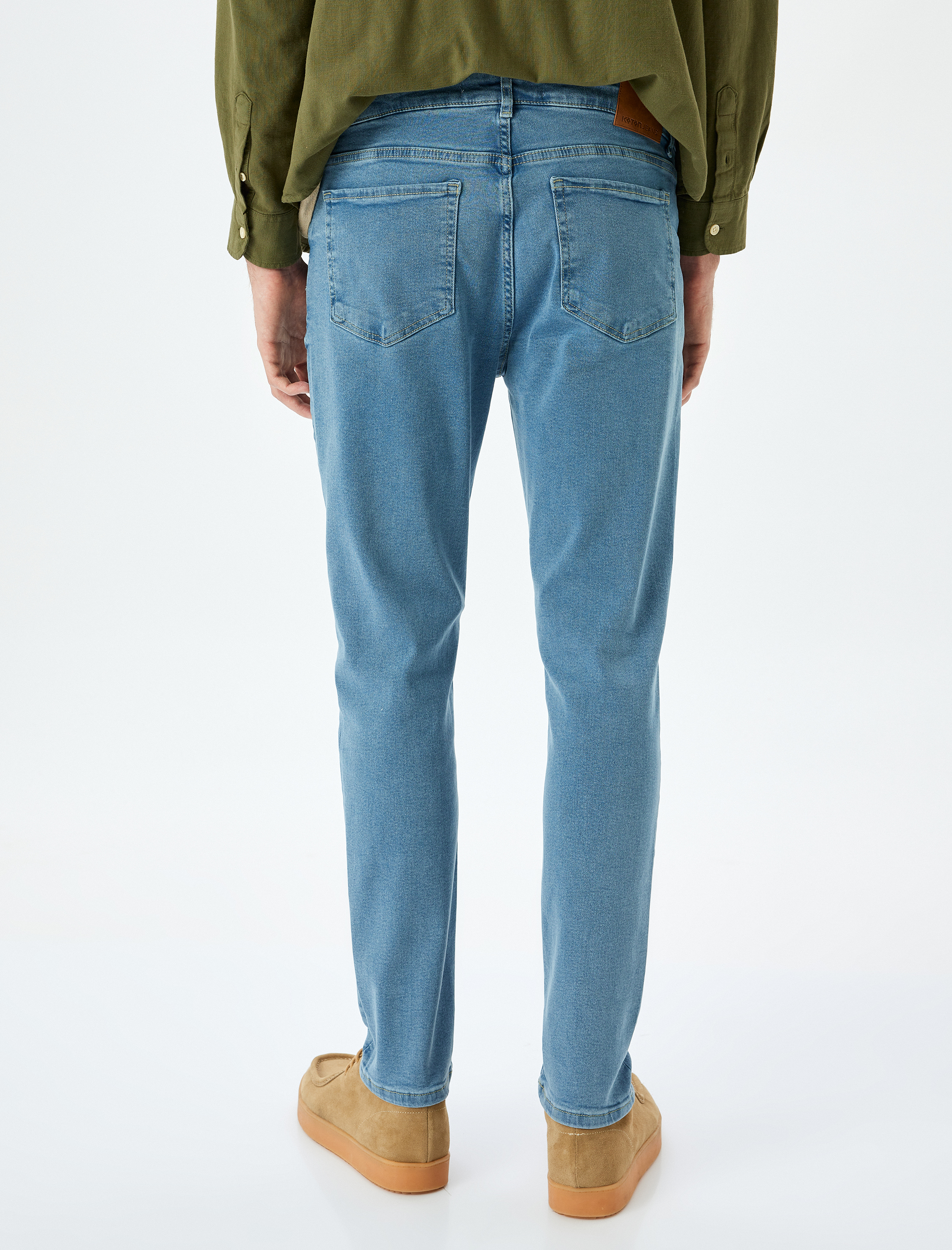   Normal Bel Skinny Fit Kot Pantolon - Michael Jean