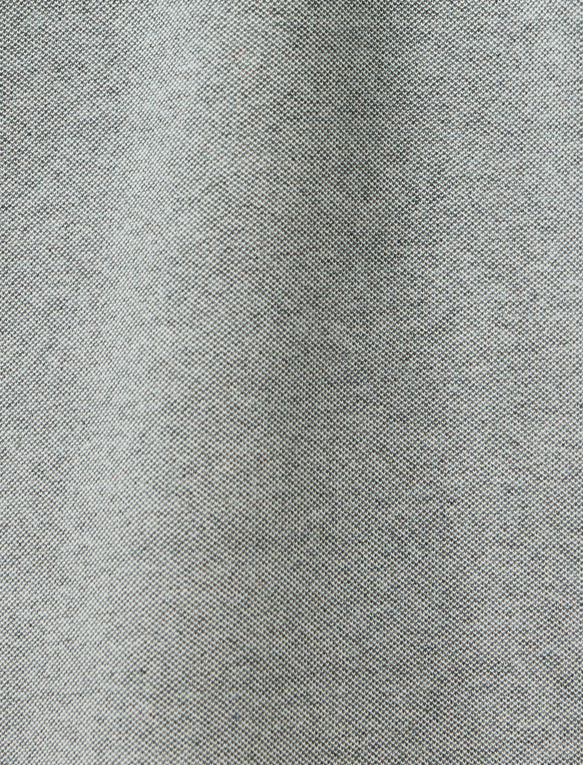   Oversize Pamuk Karışımlı Pike Kumaş Cep Detaylı Kısa Kollu Tişört