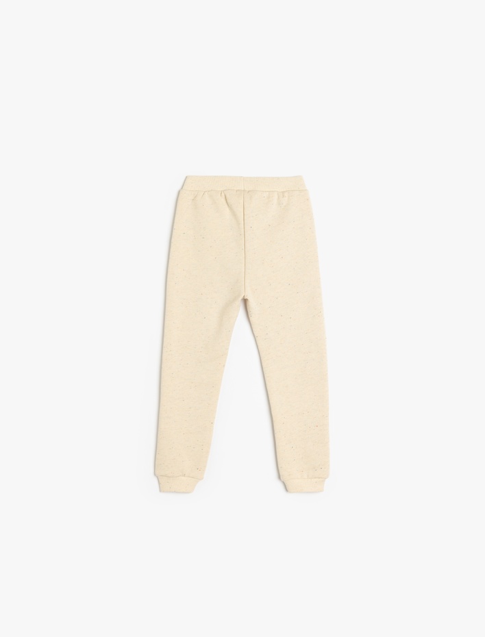 Erkek Bebek Pamuklu Beli Bağcıklı Basic Jogger Eşofman Altı