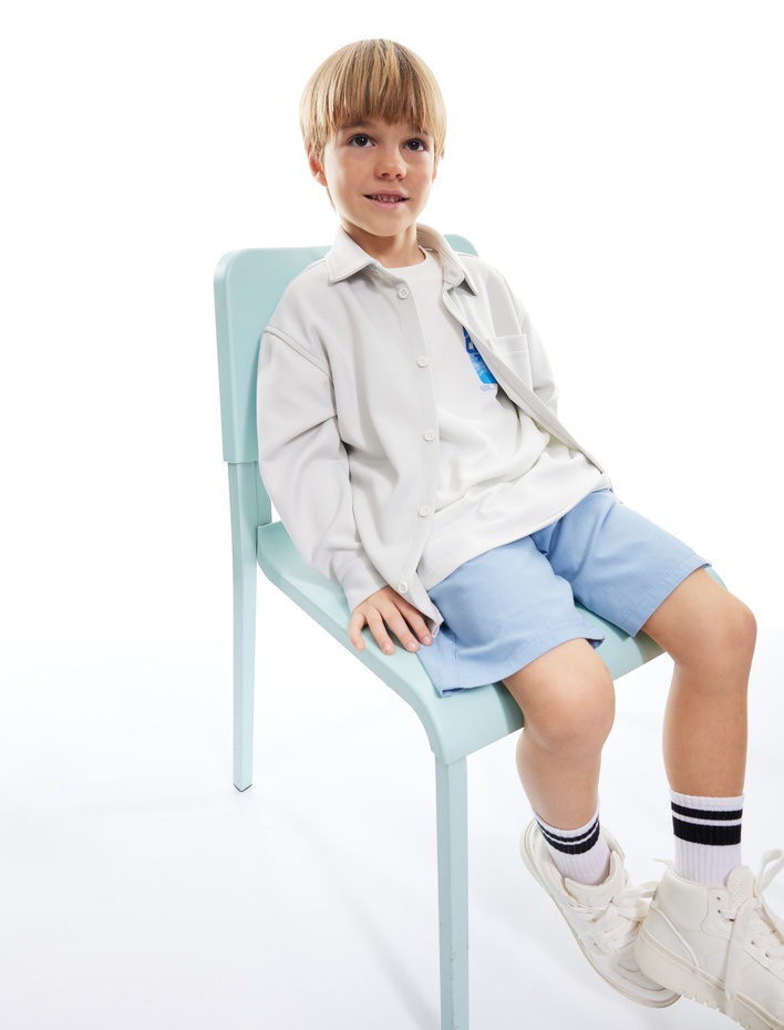 Erkek Çocuk Basic Shirt