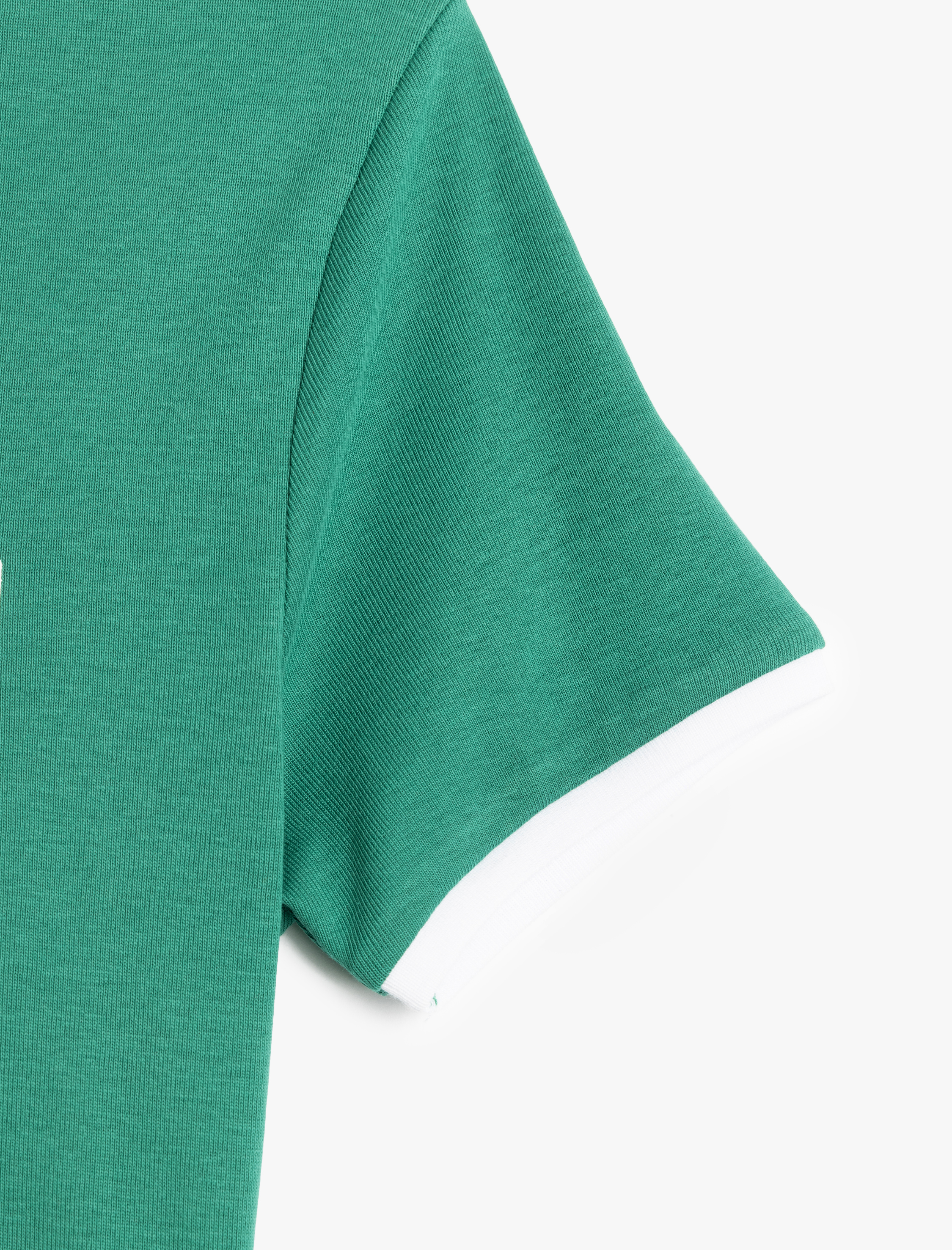   Pamuklu Bisiklet Yaka Kısa Kollu Kolej Temalı Baskılı Kadın Tişört