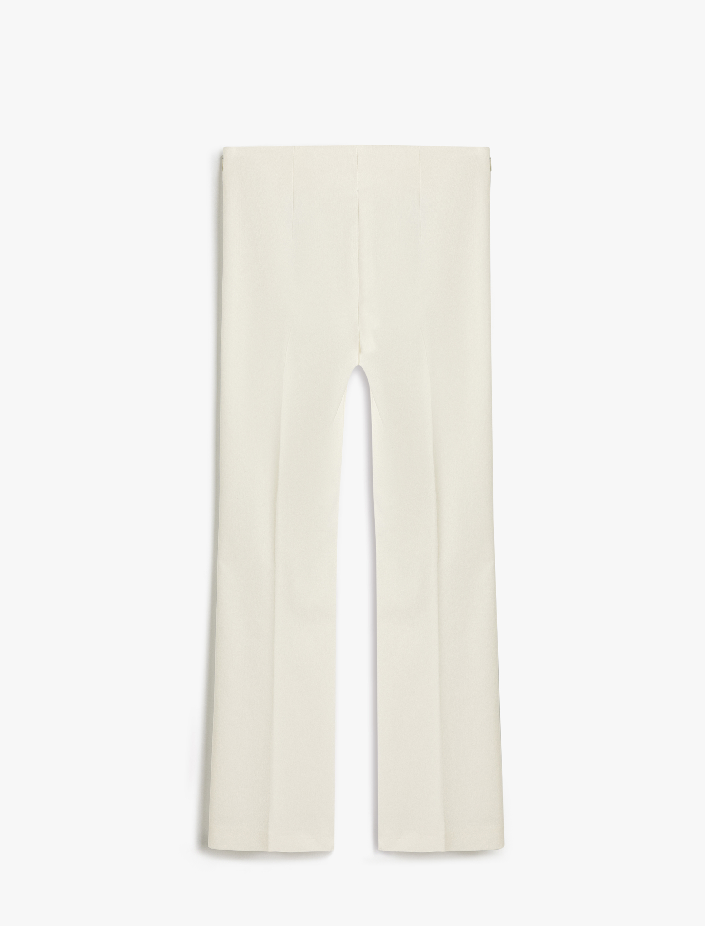   Standart Bel Slim Fit Nervürlü İspanyol Paça Pantolon