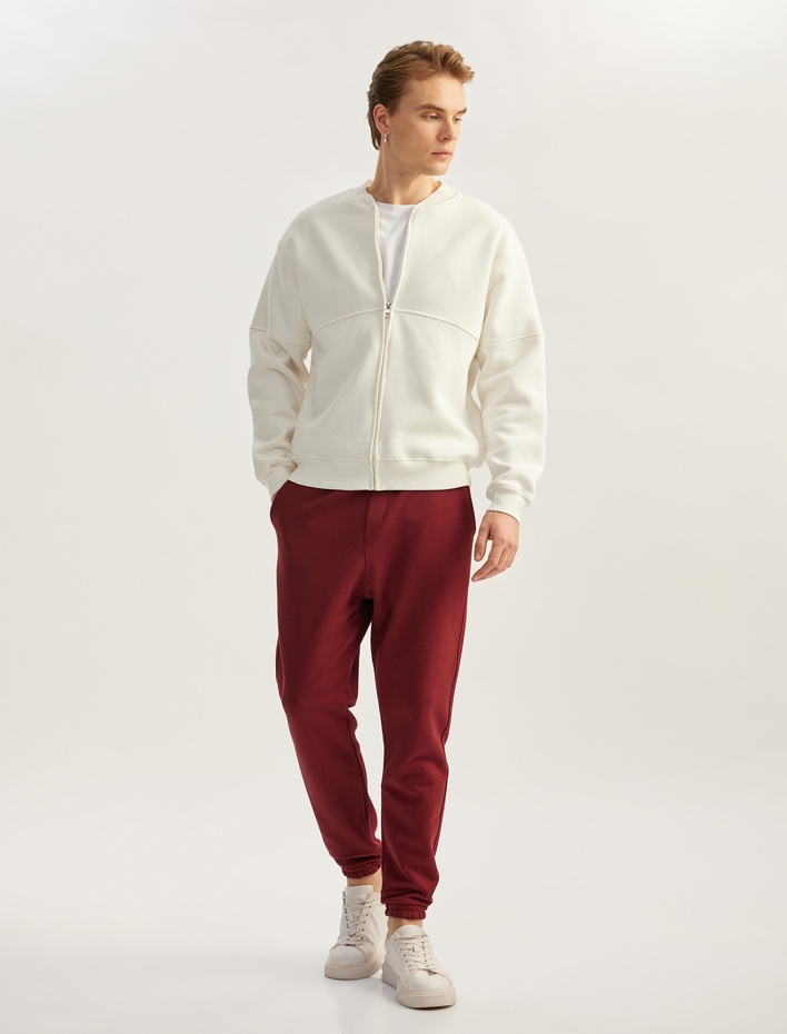  Lastikli Paça Cep Detaylı Beli Bağcıklı Jogger Eşofman Altı