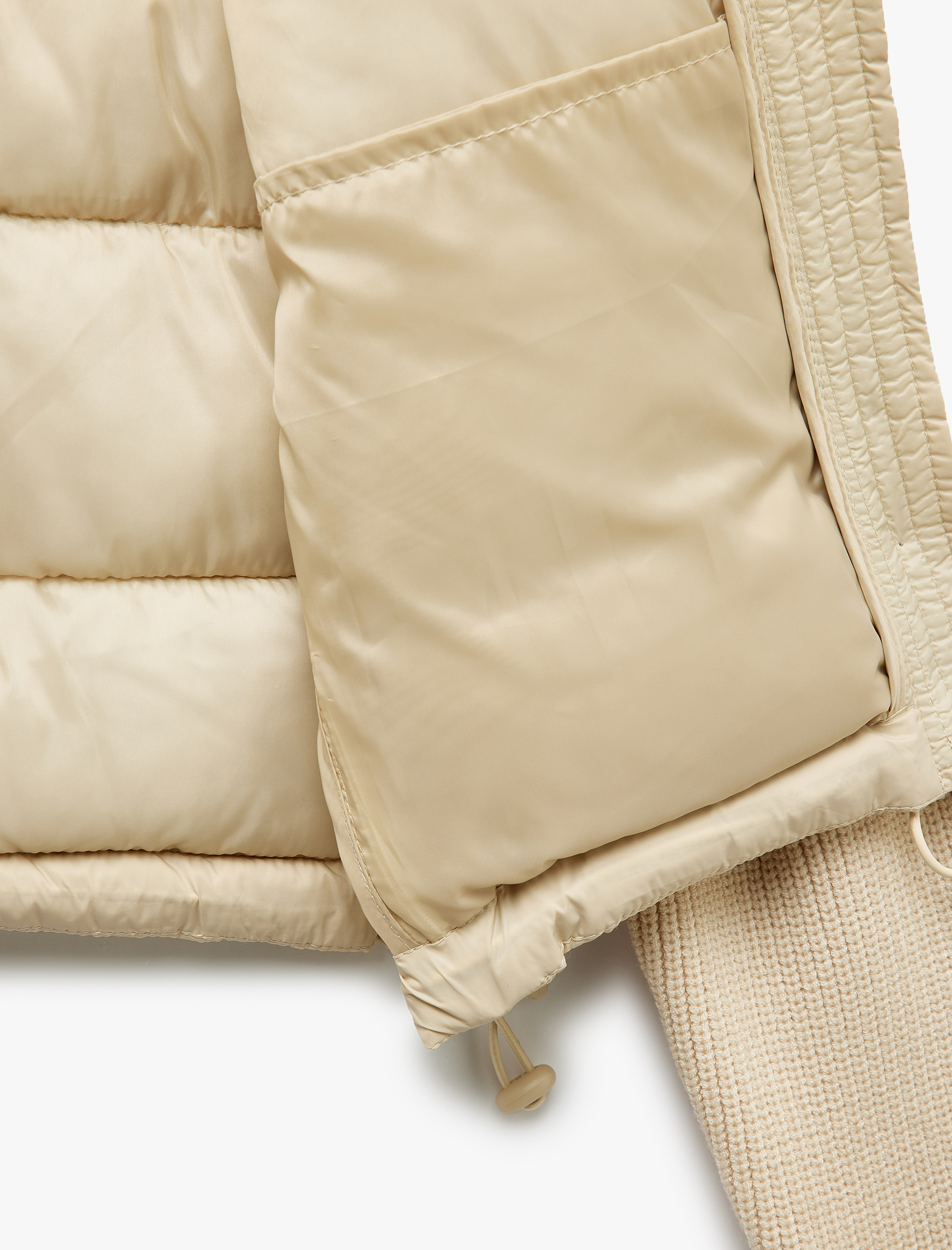   Dik Yaka Slim Fit Fermuarlı Uzun Kollu Ceket