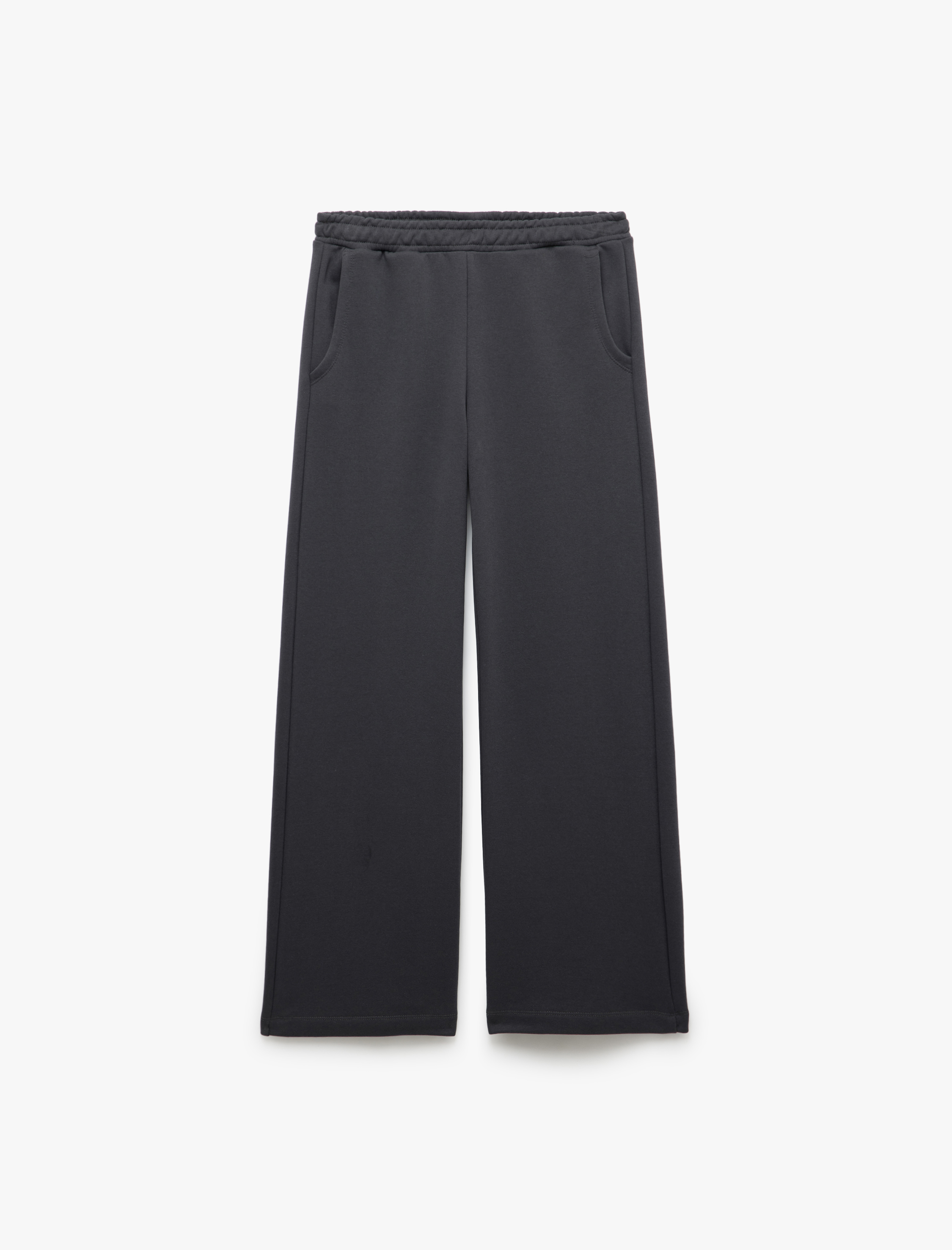   Beli Lastikli Rahat Kalıp Cep Detaylı Geniş Paça Eşofman Altı