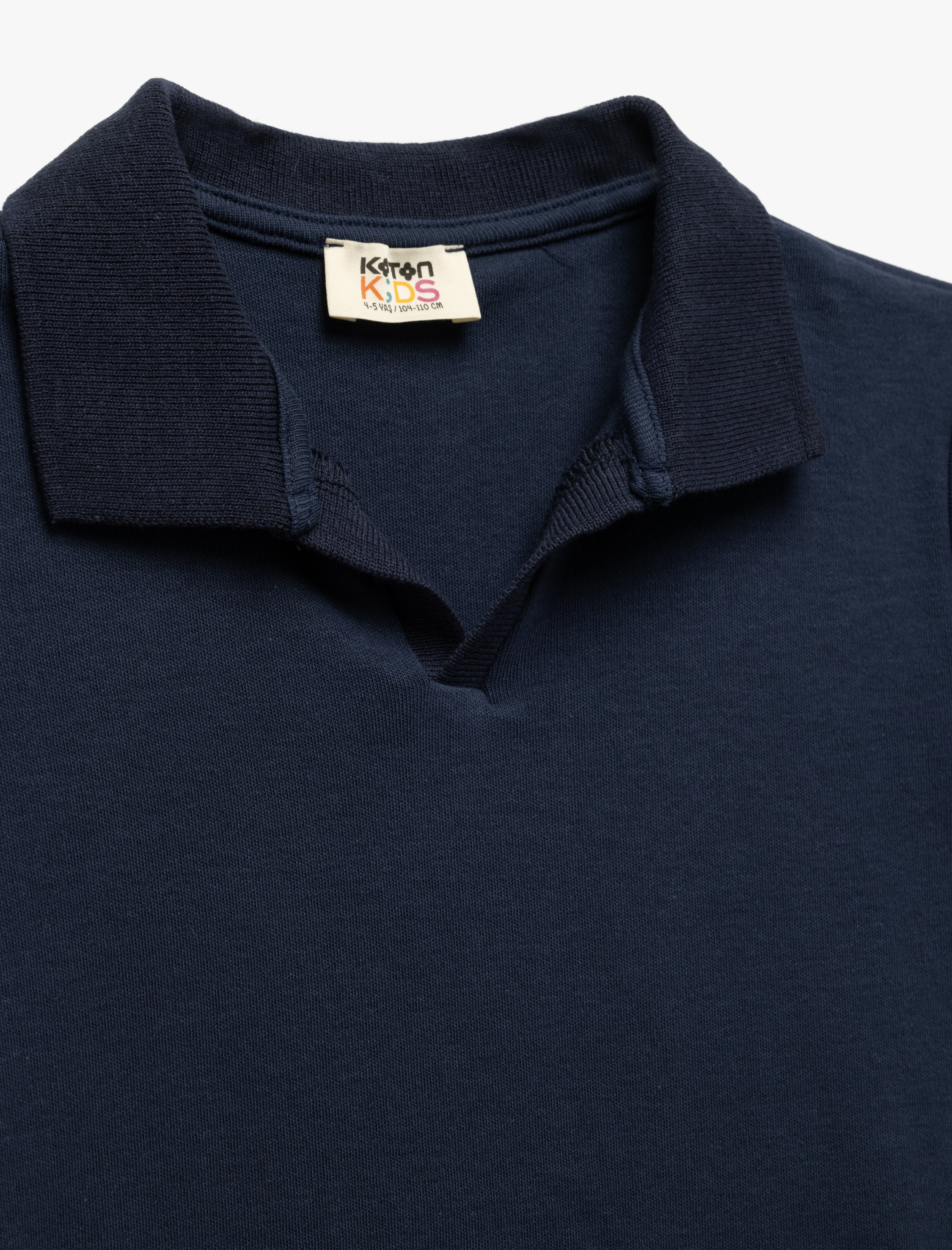  Erkek Çocuk Pamuklu Kısa Kollu Basic Polo Yaka Tişört