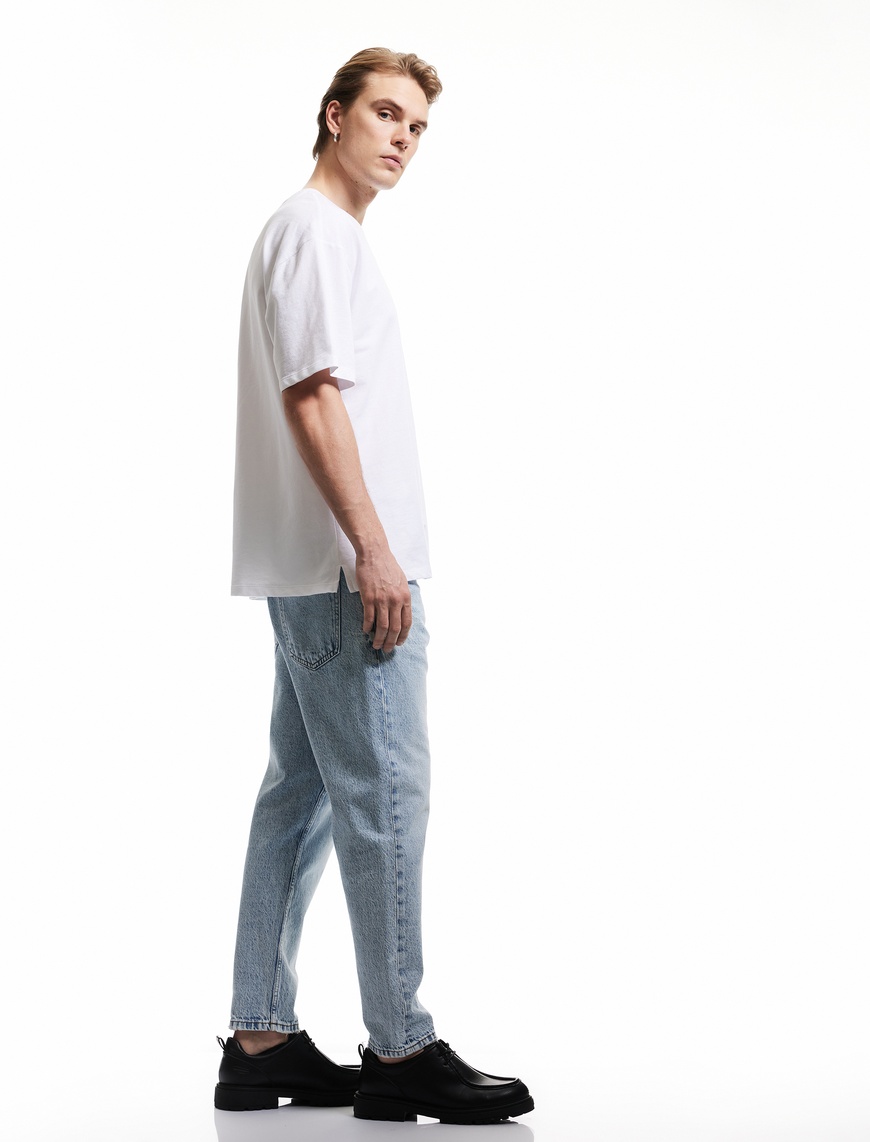 Koton Erkek Pamuklu Cepli Loose Fit Jean Pantolon – Steve Jean