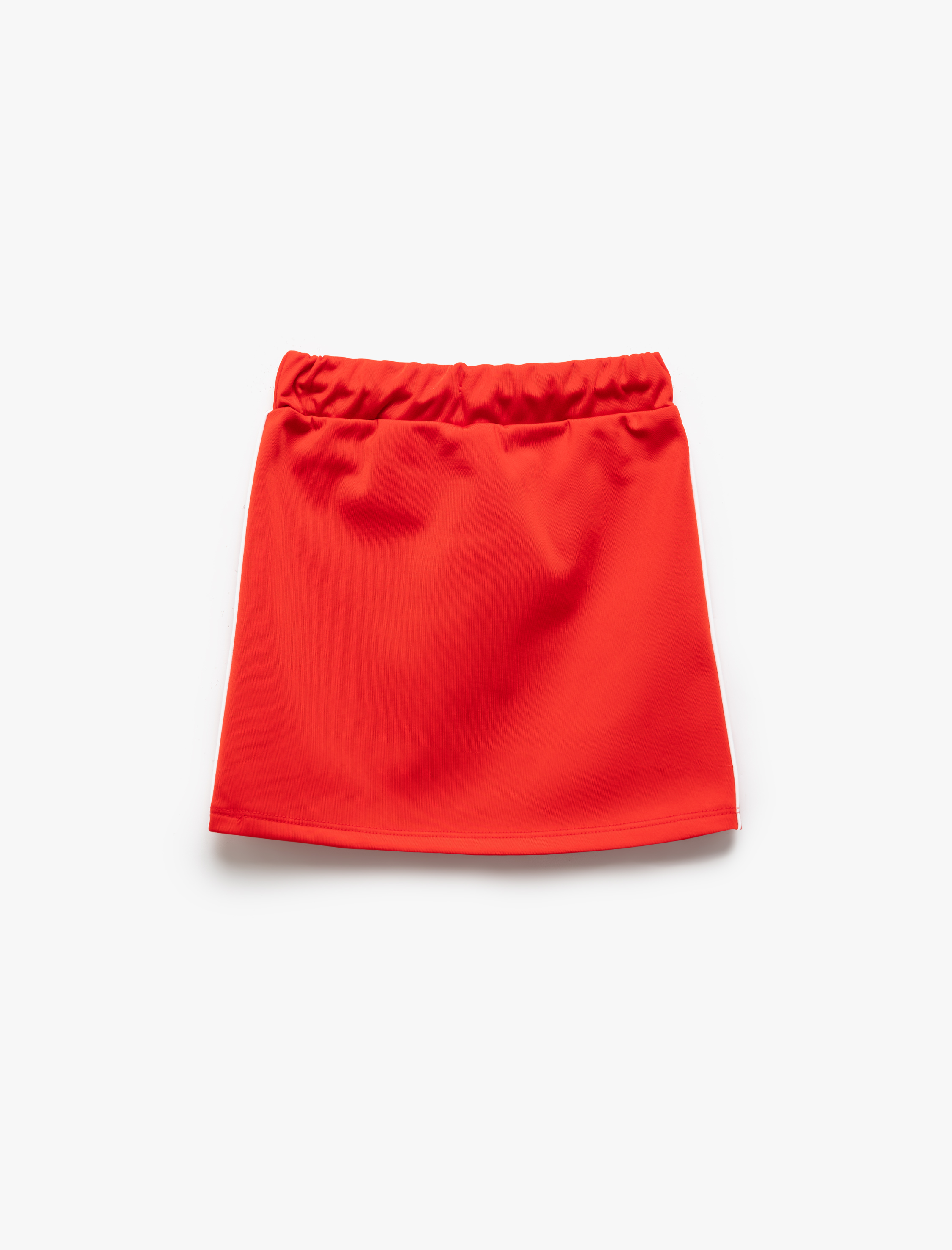  Kız Çocuk Beli Lastikli Bağlamalı Mini Etek